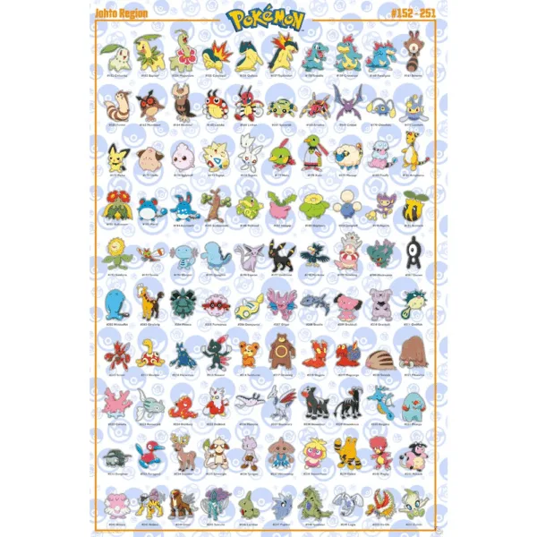 Pokemon Plakat 91,5x61 cm - Pokémon
