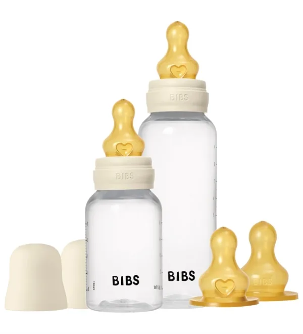 Bibs Sutteflaske - Grow and Flow sæt - Naturgummi - 150 ml/270 ml - Bibs