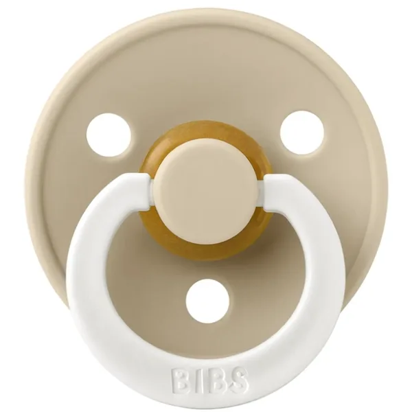 Bibs sut - Colour Glow str. 2 - rund - Vanilla - Bibs