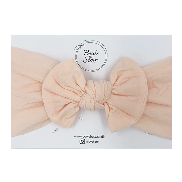 Bow's By Stær Hårbånd m. sløjfe - Astrid - Pastel Rosa - Bow's by Stær