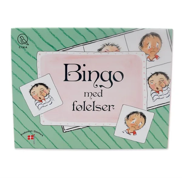Ciha Bingo med følelser - Læringsspil - Ciha