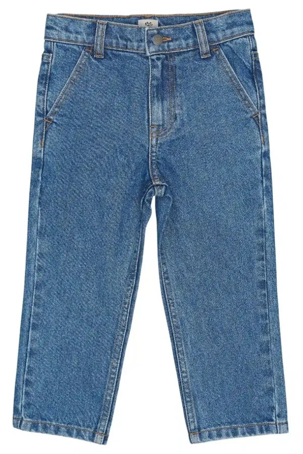 Copenhagen Colors Cowbukser - Denim Jeans - Indigo Blue Washed - Copenhagen Colors