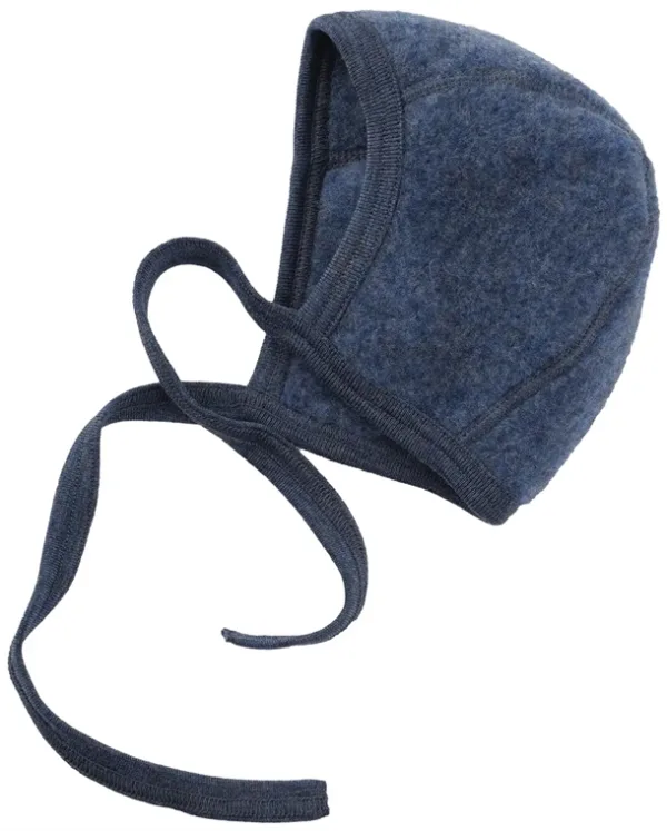 Engel Hue - Uld - Baby Bonnet Blue Melange - Engel