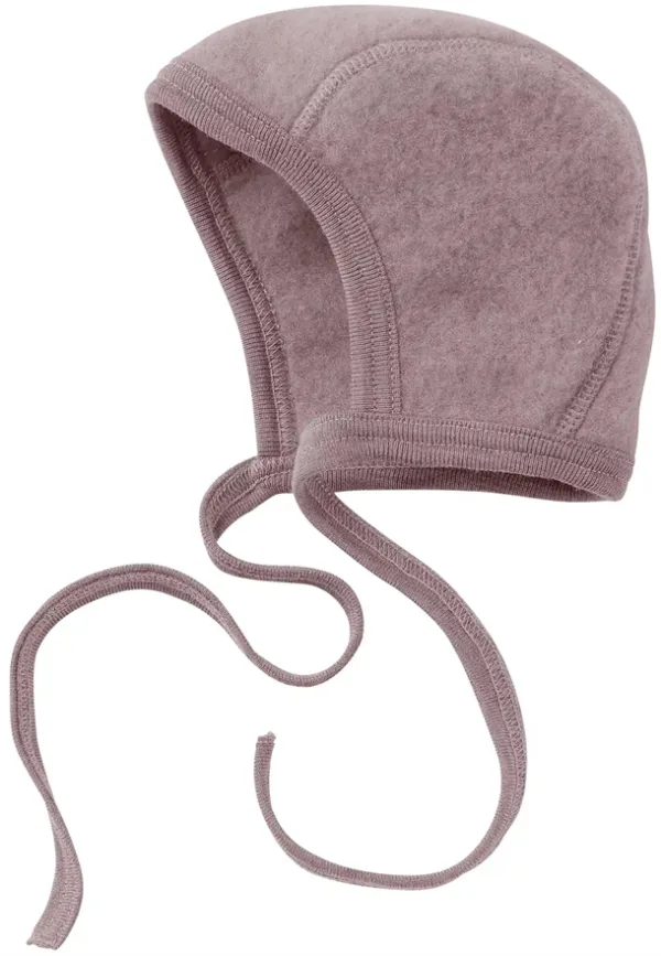 Engel Hue - Uld - Baby Bonnet Rosewood Melange - Engel