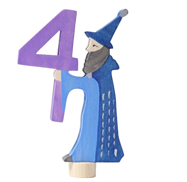 Grimms Dekorativ Figur - Fairy Tale Figur 4 Troldmand - GRIMM's