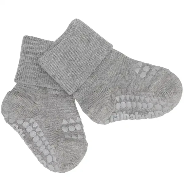 GoBabyGo Strømper - bambus - Grey Melange - GoBabyGo