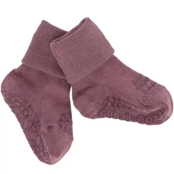 GoBabyGo Strømper - bambus - Misty Plum - GoBabyGo