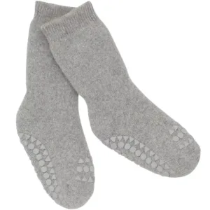 GoBabyGo Strømper - tyk bomuld - Grey Melange - GoBabyGo