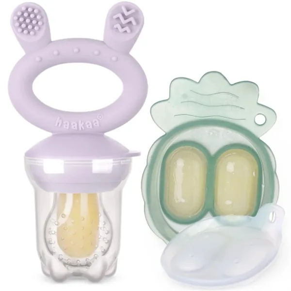 Haakaa Food Feeder - Lavender - bakke til nedfrysning - Haakaa