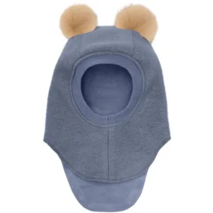 Huttelihut Elefanthue - Uld/bomuld - 2-lags - Alpaca kvaster - Folkstone Gray - Huttelihut