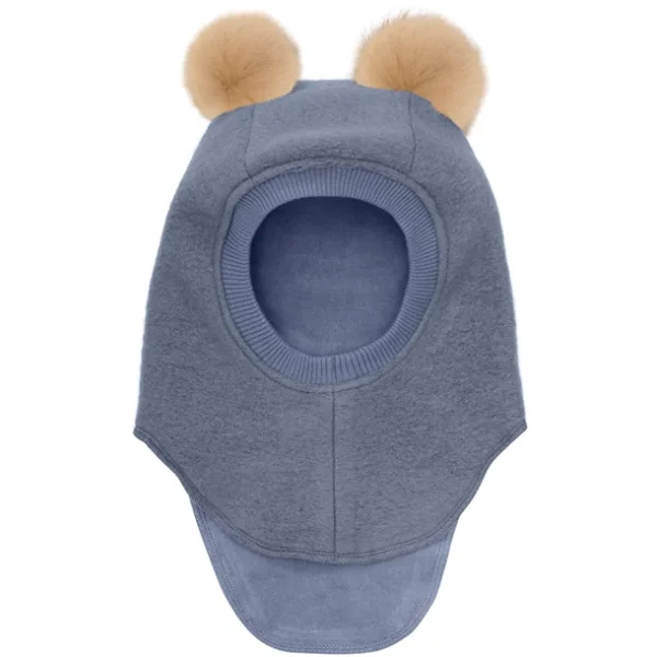 Huttelihut Elefanthue - Uld/bomuld - 2-lags - Alpaca kvaster - Folkstone Gray - Huttelihut