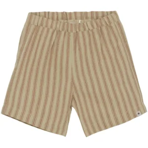 Huttelihut Shorts YD Stripe - GOTS - Irish Cream - Huttelihut