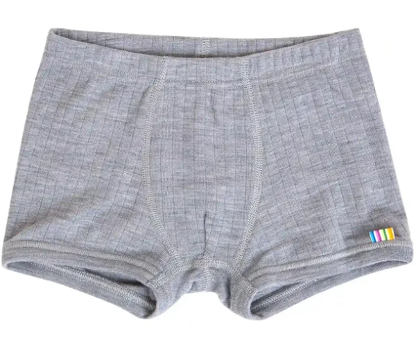 Joha Boxershorts Uld Grey Melange - Joha