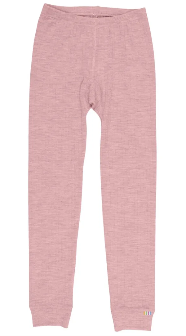 Joha Leggings Uld Rib Old Rose - Joha
