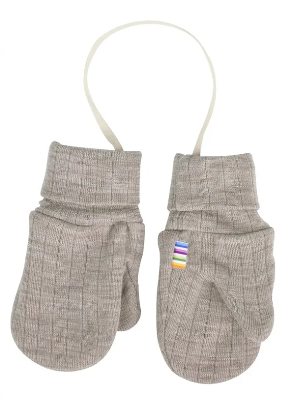Joha Luffer Uld Sesame Melange m/ tommelfinger - Joha