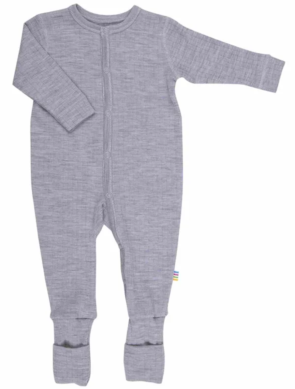 Joha Natdragt Uld 2-i-1 fod L. Grey Melange - Joha