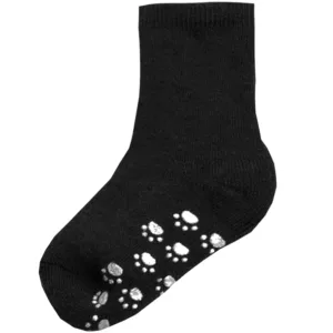Joha Strømper - Uld kravlestrømper m. anti-slip - Sort - Joha