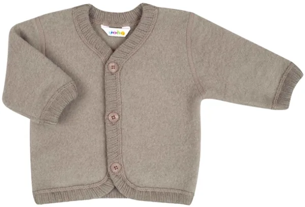 Joha Uld Cardigan Sesame Melange - Joha