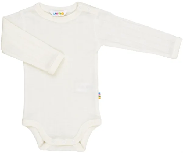 Joha Uld/Silke Body L/Æ Natur Hvid - Joha