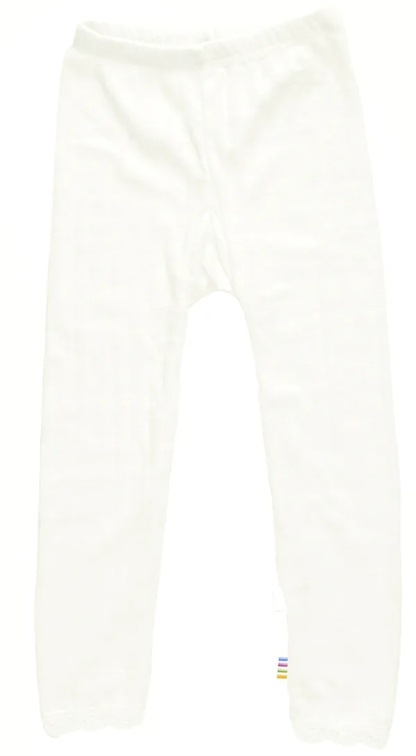 Joha Uld/Silke Leggings Pointelle Natur - Joha
