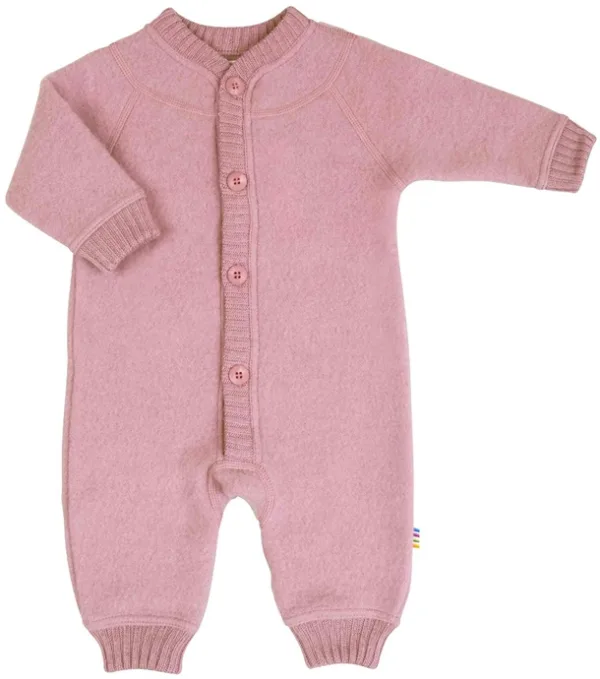 Joha Ulddragt Old Rose med knapper - Joha