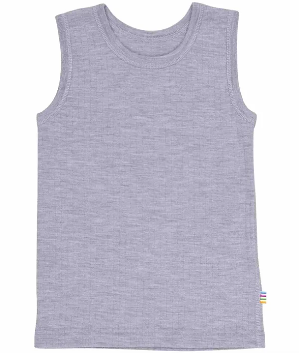 Joha Undertrøje Uld Rib Grey Melange - Joha