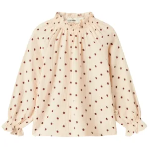 Lil Atelier Bluse - Mariehøner - NmfLilia Silver Peony - Lil Atelier