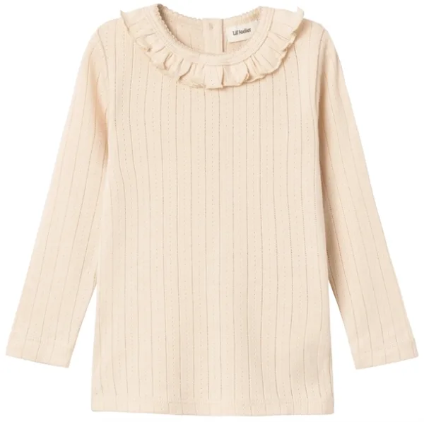Lil Atelier Bluse Nbfrachel Nis Sheer Bliss - Pointelle - Lil Atelier
