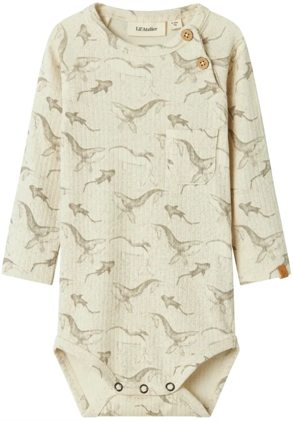 Lil Atelier Body NbmGio Turtledove - Lil Atelier