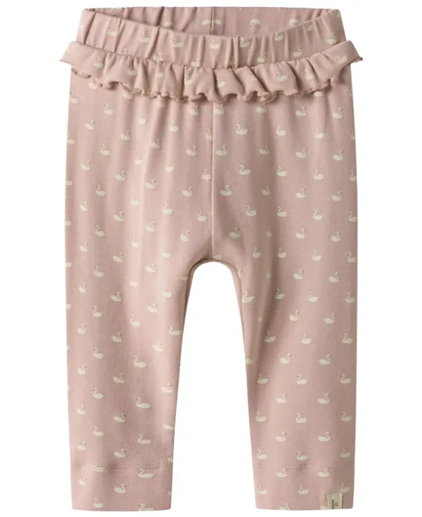 Lil Atelier Bukser - NbfGayo - Peach Whip Swans - Lil Atelier