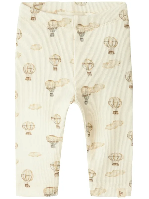 Lil Atelier Leggings - Luftballoner - Gavo Elf Turtledove Air Balloon - Lil Atelier