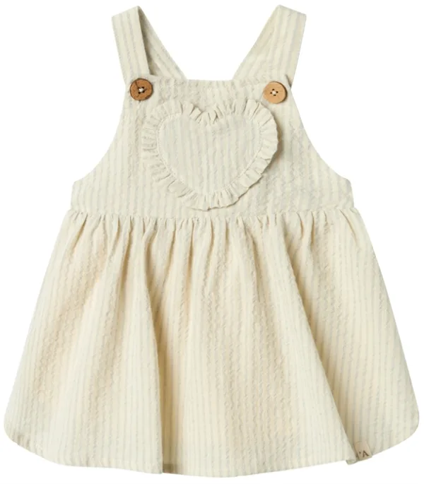 Lil Atelier Spencer - NbfFolly - Hjerte kjole - Vapor Blue - Lil Atelier