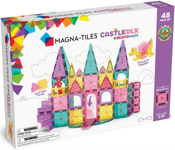 Magna-Tiles - Deluxe Slot - 48 stk. - Magna-Tiles