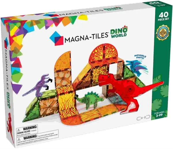 Magna-Tiles - Dino World - 40 stk. - Magna-Tiles