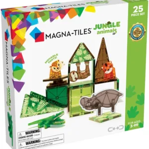 Magna-Tiles - Jungle Dyr - 25 stk. - Magna-Tiles