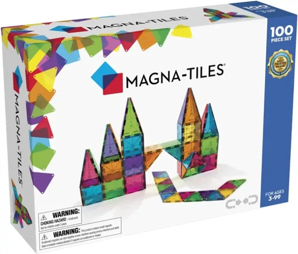Magna-Tiles - 100 stk. - Magna-Tiles