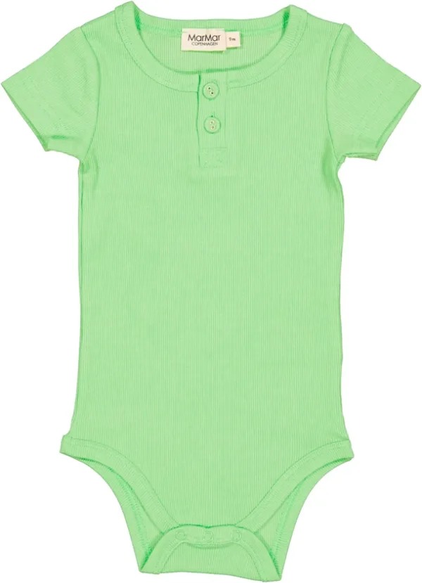 MarMar Body Kortærmet Modal Fine Rib Clover - MarMar Copenhagen