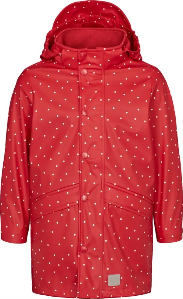 MarMar Regnjakke - October Jacket - Red Dew Dot - MarMar Copenhagen