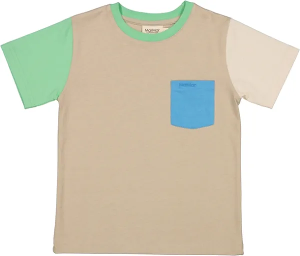 MarMar T-shirt - Tad - Colour Block Llama - MarMar Copenhagen
