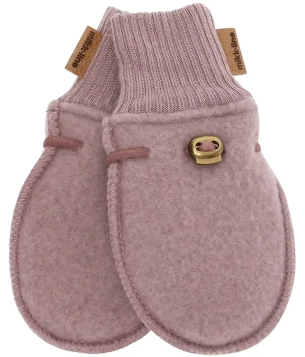 Mikk-Line Luffer Uld Twilight Mauve - Mikk-Line
