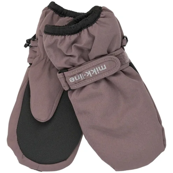Mikk-Line Luffer med tommelfinger & velcro - Vandtætte - Sparrow - Mikk-Line