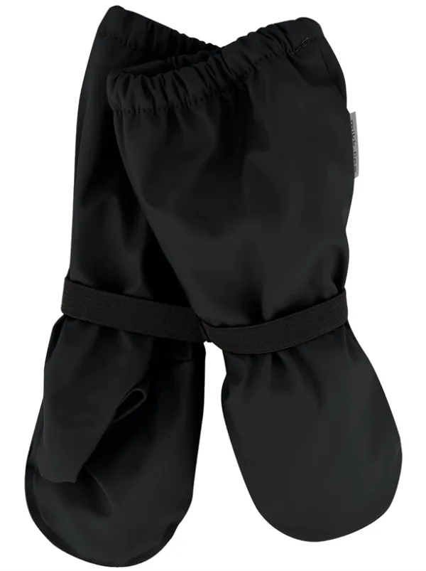 Mikk-Line luffer - vandtætte m. fleece - Sort - Mikk-Line