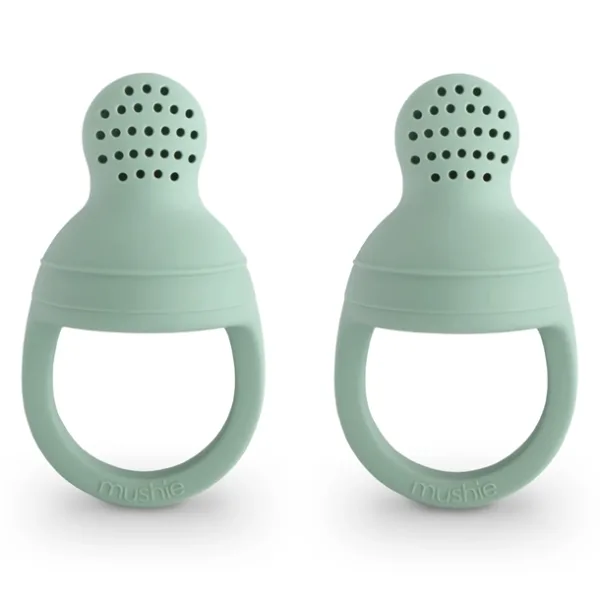 Mushie Food Feeder Cambridge Blue 2-pak - Mushie
