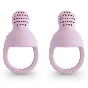 Mushie Food Feeder Soft Lilac 2-pak - Mushie