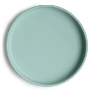 Mushie Tallerken med sugekop Classic Silikone Cambridge Blue - Mushie