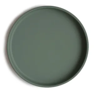 Mushie Tallerken med sugekop Classic Silikone Dried Thyme - Mushie