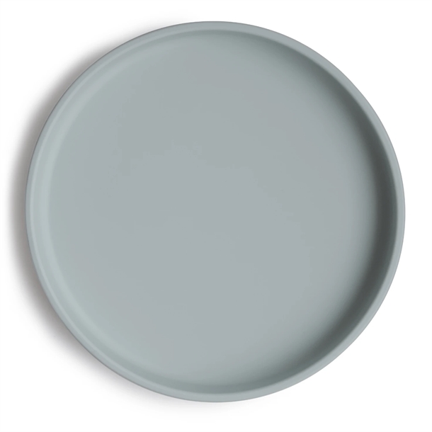 Mushie Tallerken med sugekop Classic Silikone Stone - Mushie