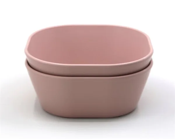 Mushie skål Blush 2-pak - Mushie