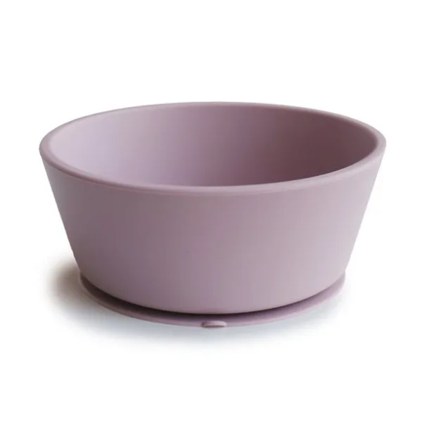 Mushie silikoneskål Soft Lilac - Mushie