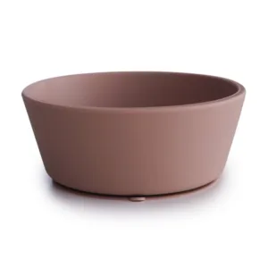 Mushie silikoneskål Cloudy Mauve - Mushie
